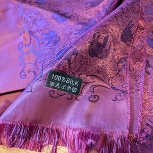 NWOT 100% SILK SCARF